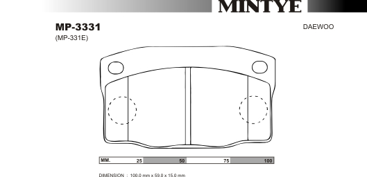 MINGTAI MP3331 ΔΙΣΚΟΦΡΕΝΑ