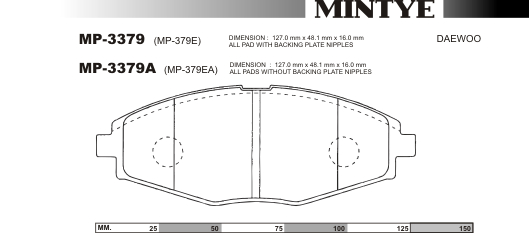 MINGTAI MP3379A ΔΙΣΚΟΦΡΕΝΑ