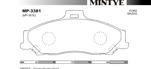 MINGTAI MP3381 ΔΙΣΚΟΦΡΕΝΑ   B2500   2000on