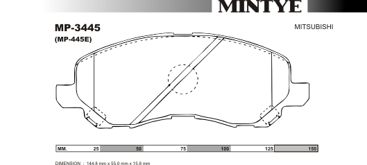 MINGTAI MP3445 ΔΙΣΚΟΦΡΕΝΑ CS3A CEDIA *ASX 2.2D  MP3485