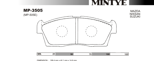 MINGTAI MP3505 ΔΙΣΚΟΦΡΕΝΑ