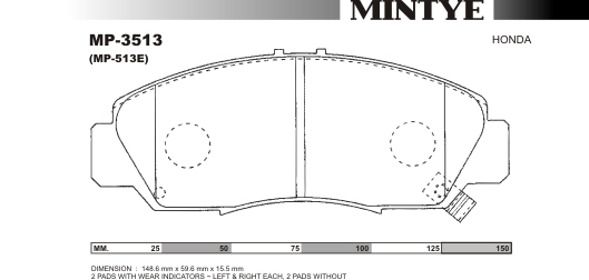MINGTAI MP3513 ΔΙΣΚΟΦΡΕΝΑ    FD4