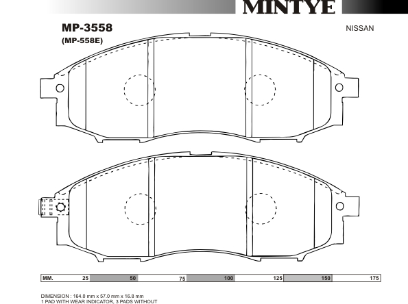 MINGTAI MP3558 ΔΙΣΚΟΦΡΕΝΑ  NAVARA  UK