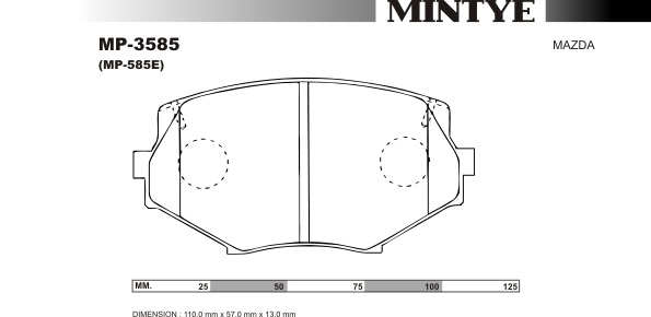 MINGTAI MP3585 ΔΙΣΚΟΦΡΕΝΑ  MX5