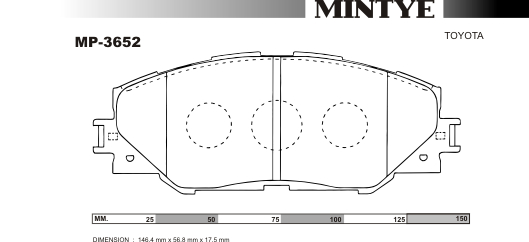 MINGTAI MP3652 ΔΙΣΚΟΦΡΕΝΑ   RV4 SXA3----DEREV70D