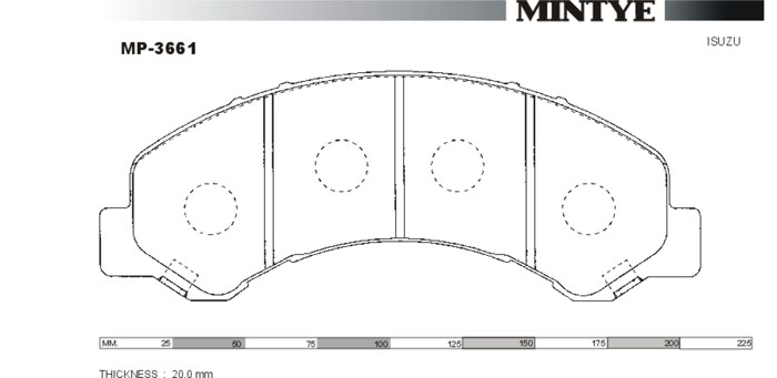 MINGTAI MP3661 ΔΙΣΚΟΦΡΕΝΑ  NQR75  99-
