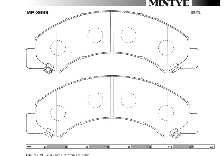 MINGTAI MP3699 ΔΙΣΚΟΦΡΕΝΑ NPR  3600,4600,4800