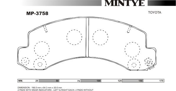 MINGTAI MP3758 ΔΙΣΚΟΦΡΕΝΑ  DYNA  RZU3000