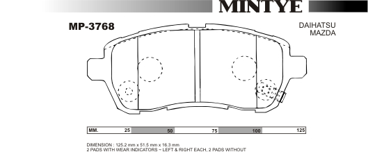 MINGTAI MP3768 ΔΙΣΚΟΦΡΕΝΑ